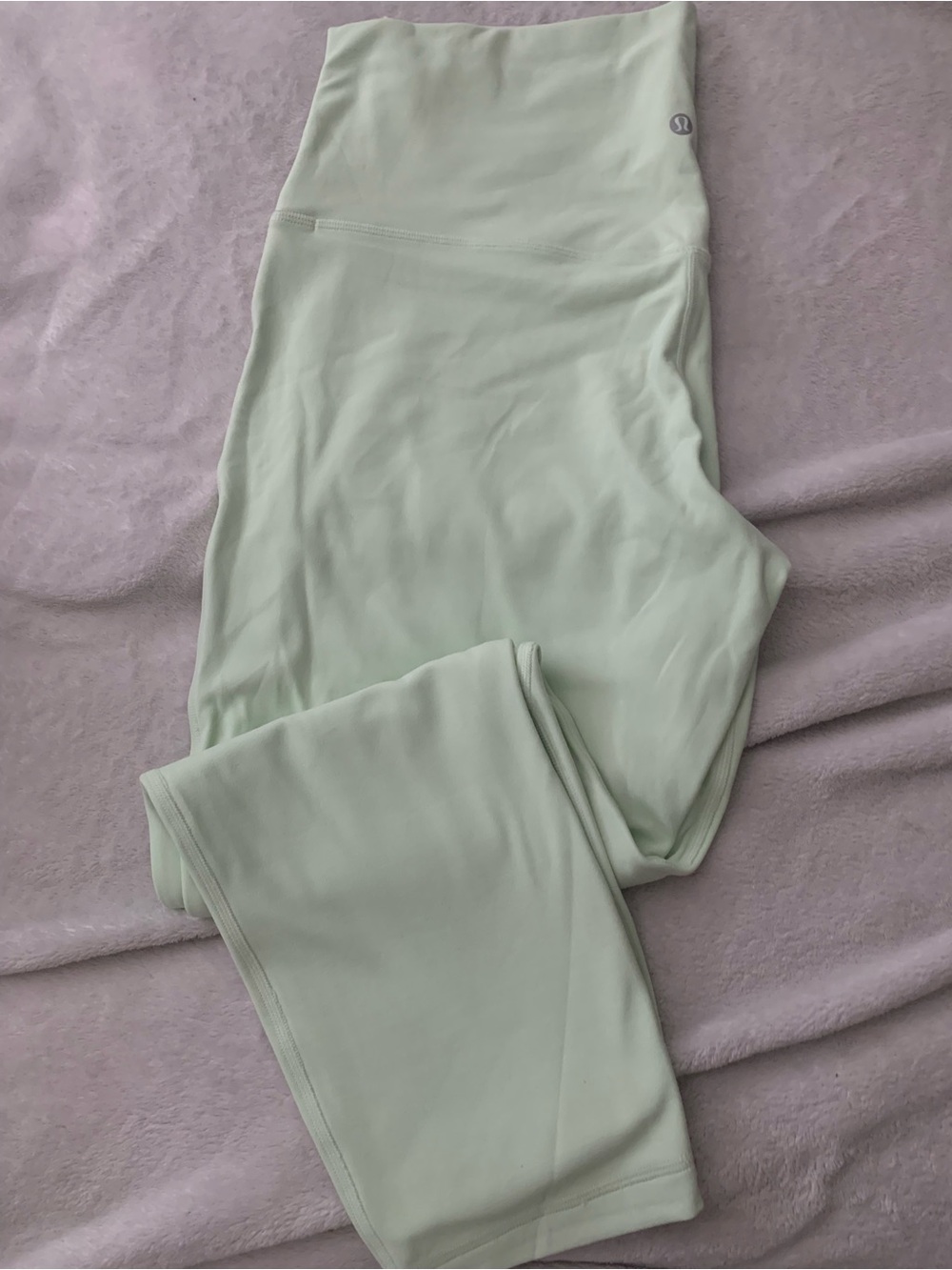 NWOT - Lululemon Wunder Under HR Double Lined Luxtreme Neon Yellow/Green Tight